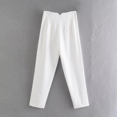 Women's Fashion Multi-color Trousers