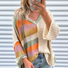 Summer New Pullover V-neck Sweater Women's Casual All-matching