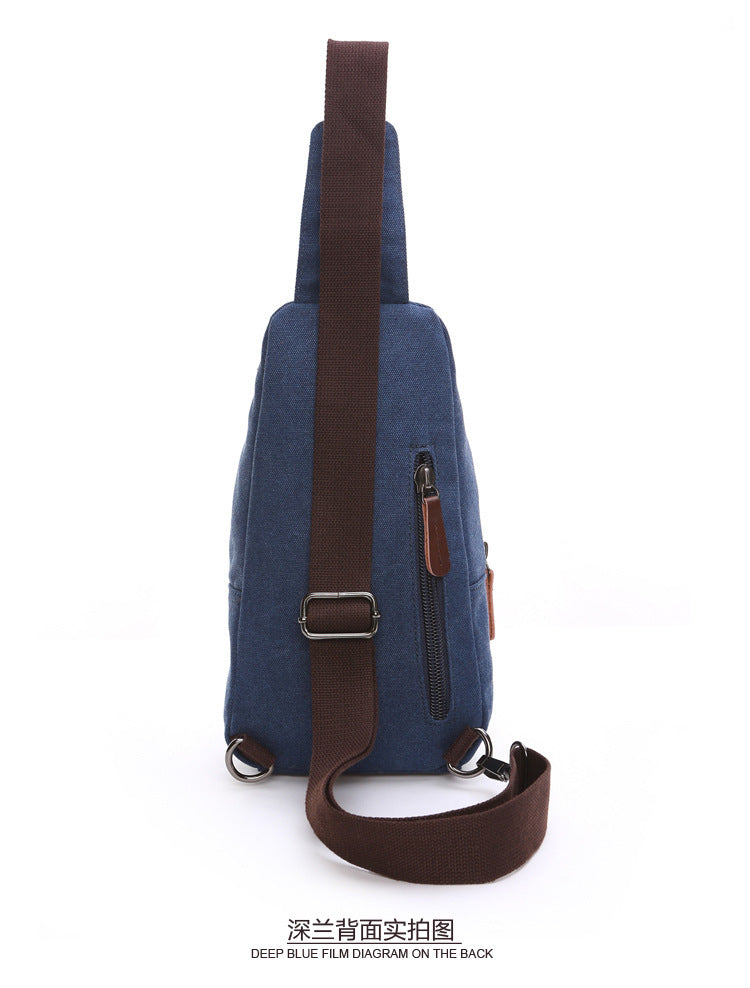 Canvas Chest Pack For Shoulder Or Crossbody Wear