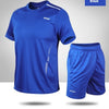 Sports Suit Loose Fitness Short Sleeve Men