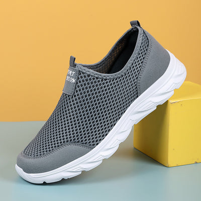 Large Size Casual Shoes Mesh Surface Low-top Sneaker