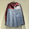 High-grade Denim Long Sleeve Loose Shirt Women